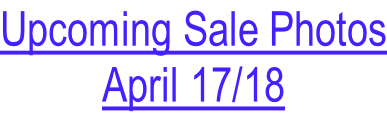 Upcoming Sale Photos April 17/18